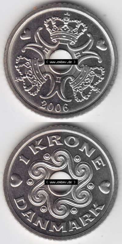 Umlaufmünze aus Dänemark Sammlung