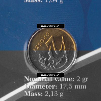 Münzen Polen KMS Umlaufmünze 2004, 2 Groszy (2) Sammlung