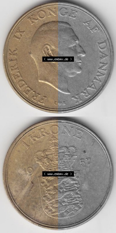 Umlaufmünze aus Dänemark Sammlung