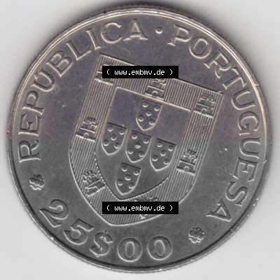 Münzen Portugal Gedenkmünze 1979-1979, 25 Escudos, Da me o teu Amor, Ano I Crianca, Internationales Jahr des Kindes. Vorderseite... Sammlung