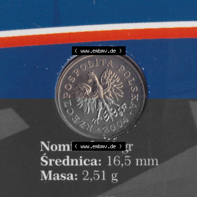 Münzen Polen KMS Umlaufmünze 2004, 10 Groszy (1) Sammlung