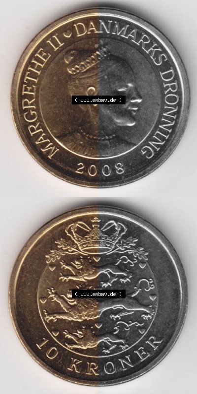 Umlaufmünze aus Dänemark Sammlung