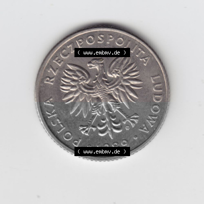 Münzen Polen Umlaufmünze 1989-1990, 20 Zlotych 1989 (1) Sammlung