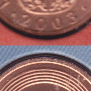 Ausschnitt zur Qualitätsprüfung vom Digitalen Bild Qualität