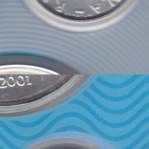 Ausschnitt zur Qualitätsprüfung vom Digitalen Bild Qualität
