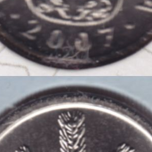 Ausschnitt zur Qualitätsprüfung vom Digitalen Bild Qualität