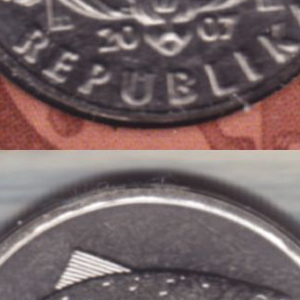 Ausschnitt zur Qualitätsprüfung vom Digitalen Bild Qualität