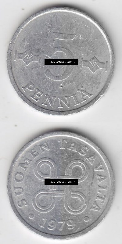 Umlaufmünze aus Finnland SUOMI Sammlung
