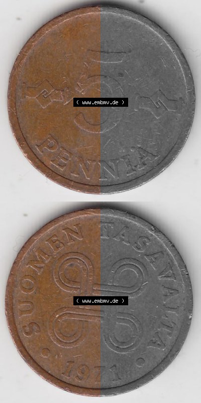 Umlaufmünze aus Finnland SUOMI Sammlung