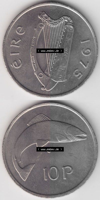 Umlaufmünze aus Irland in Irische Pfund-Währung Sammlung