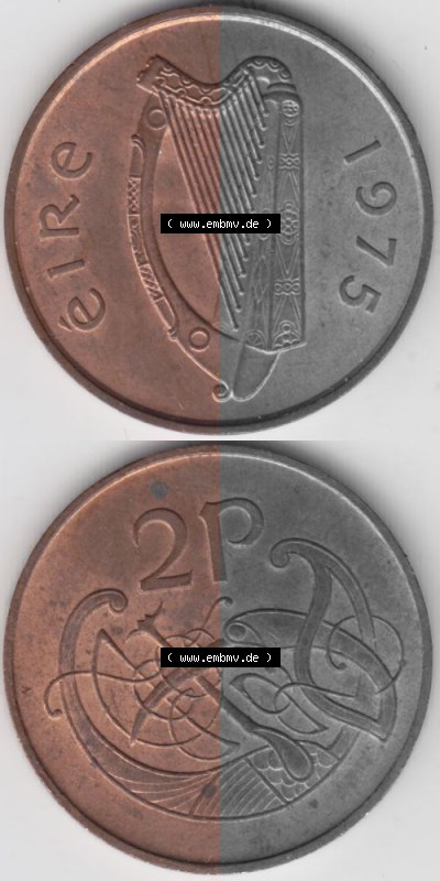 Umlaufmünze aus Irland in Irische Pfund-Währung Sammlung