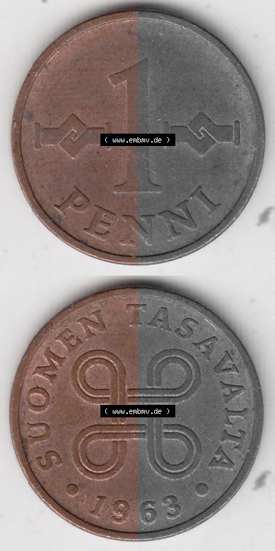 Umlaufmünze aus Finnland SUOMI Sammlung