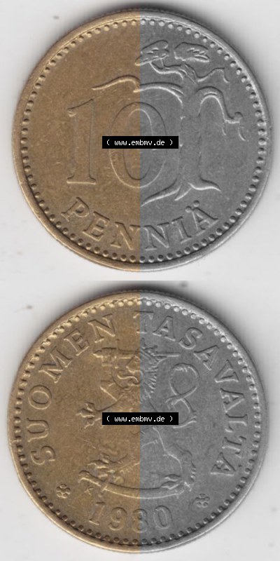 Umlaufmünze aus Finnland SUOMI Sammlung