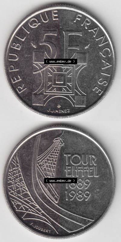 Umlaufmünze aus Frankreich in der Francs-Währung Sammlung