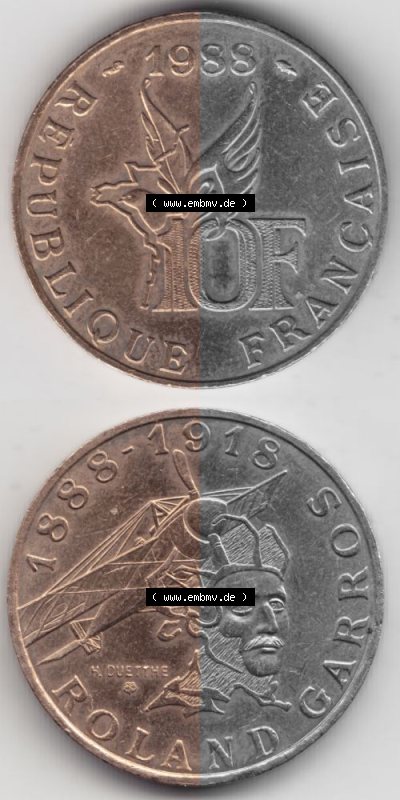Umlaufmünze aus Frankreich in der Francs-Währung Sammlung