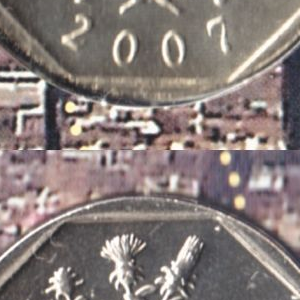 Ausschnitt zur Qualitätsprüfung vom Digitalen Bild Qualität