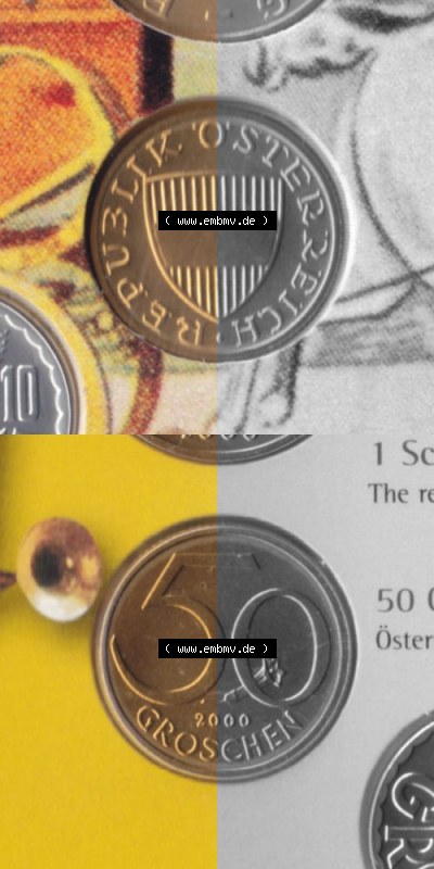 Münzen Österreich Umlaufmünze 1959-2001, 50 Groschen 2000, Münze aus Österreich -.-.- Sammlung