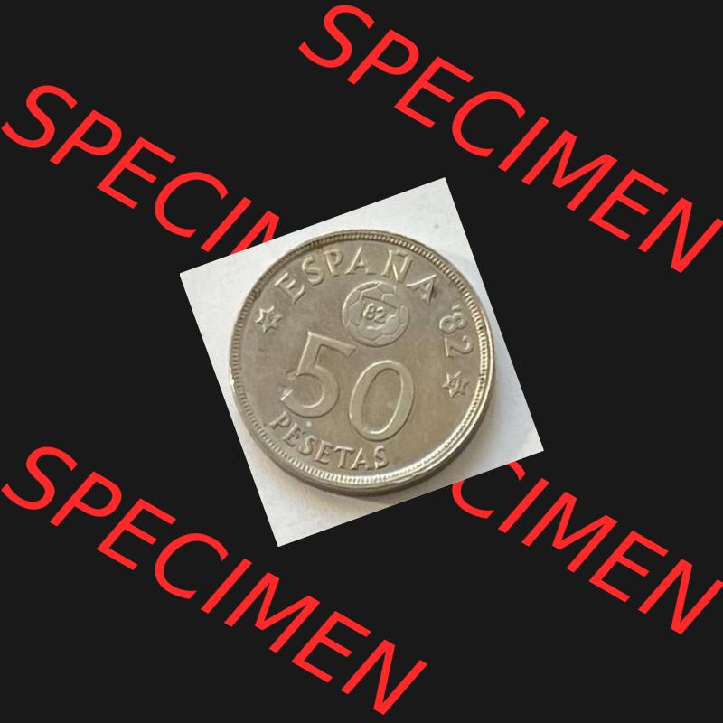 Münzen aus Spanien 50 PTAS 1980 (0016) Sammlung