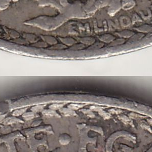 Ausschnitt zur Qualitätsprüfung vom Digitalen Bild Qualität