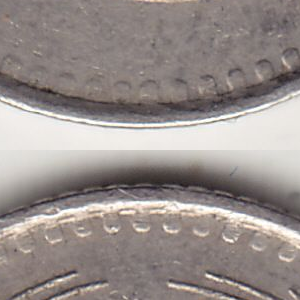 Ausschnitt zur Qualitätsprüfung vom Digitalen Bild Qualität