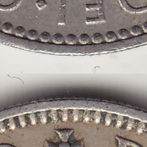 Ausschnitt zur Qualitätsprüfung vom Digitalen Bild Qualität