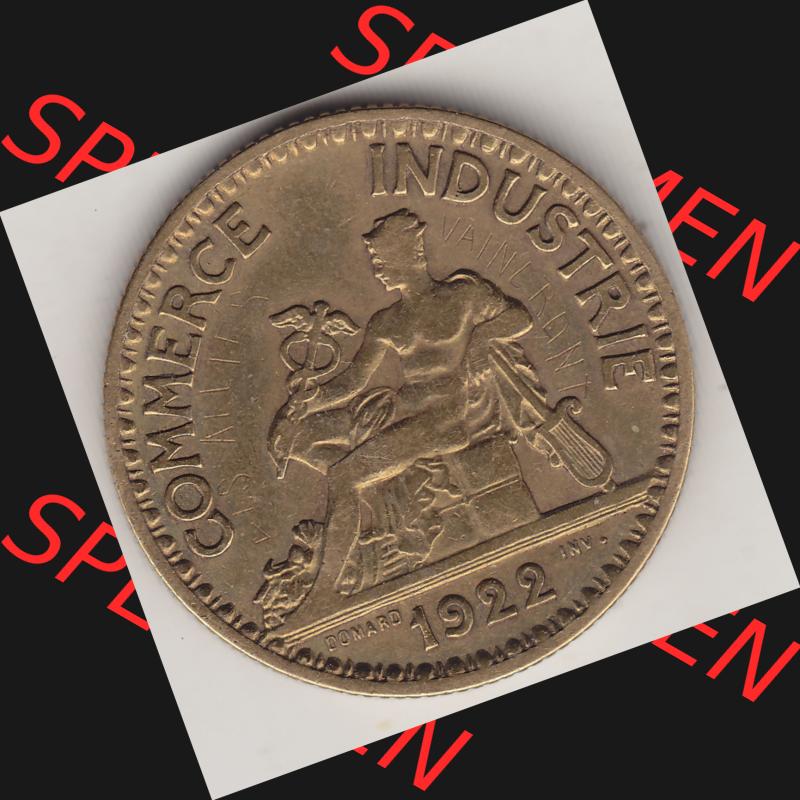 Münzen Frankreich Umlaufmünze 1920-1927, 2 Francs - Franken 1922-1. Vorderseite der alten französischen Umlaufmünze aus Frankreich in der Francs-Währung zum katalogisieren... Sammlung