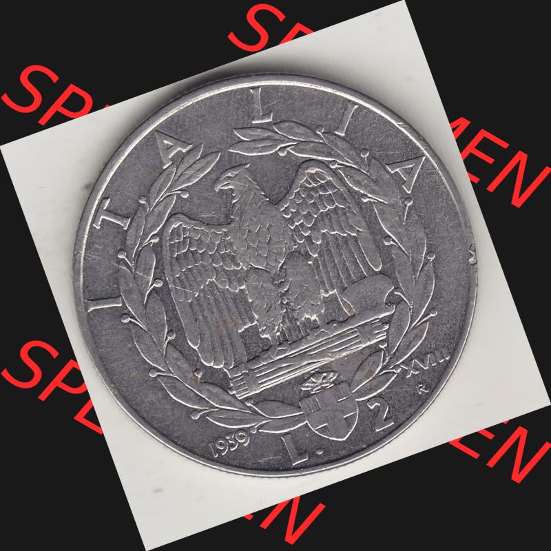 Alte Münzen KMS Italien / Italia, Kursmünzensatz - Zusammenstellung 1908-1943, mit Münze 1939-1943, 2 Lire, Lira, Viktor Emanuael III., G ROMAGNOLI... Sammlung