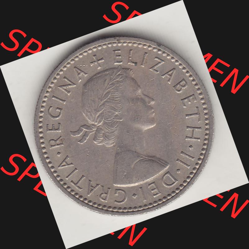 Münzen Großbritannien Umlaufmünze 1954-1970, 1 Schilling - Shilling, 1958-1 Wappen mit einen Löwen (1) Sammlung