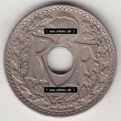 Münzen Frankreich Umlaufmünze Einzelansicht 1917-1938, 10 Centimes, 10 CMES EGALITÉ FRATERNITÉ LIBERTÉ 1931-1. Vorderseite der alten französischen... Sammlung