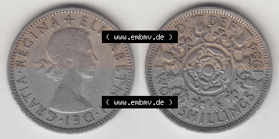 Münze aus Großbritannien Sammlung