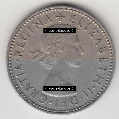 Münze aus Großbritannien Sammlung
