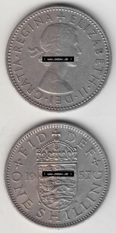 Münze aus Großbritannien Sammlung