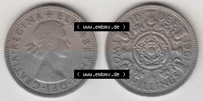 Münze aus Großbritannien Sammlung