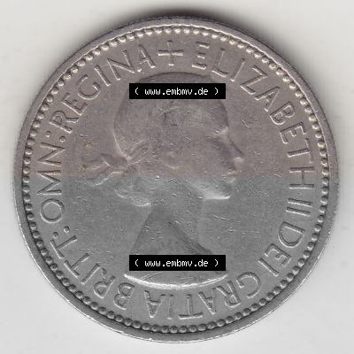 Münze aus Großbritannien Sammlung