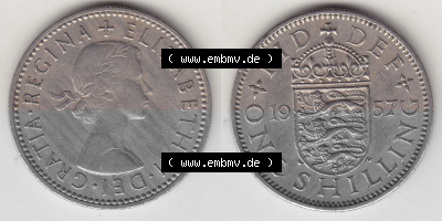 Münze aus Großbritannien Sammlung