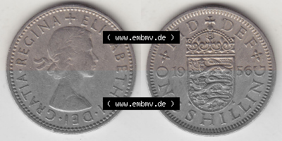 Münze aus Großbritannien Sammlung