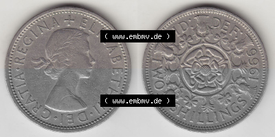 Münze aus Großbritannien Sammlung