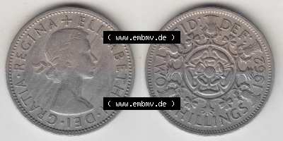 Münze aus Großbritannien Sammlung