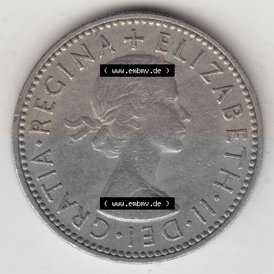 Münze aus Großbritannien Sammlung