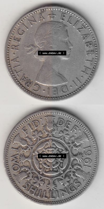 Münze aus Großbritannien Sammlung