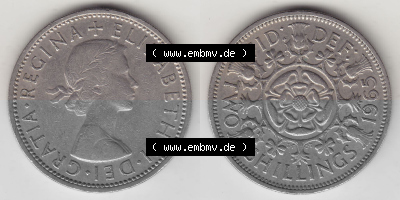 Münze aus Großbritannien Sammlung