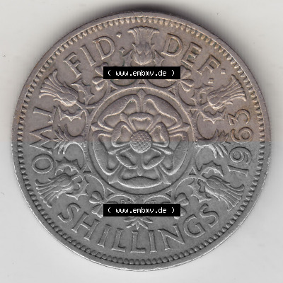 Münze aus Großbritannien Sammlung
