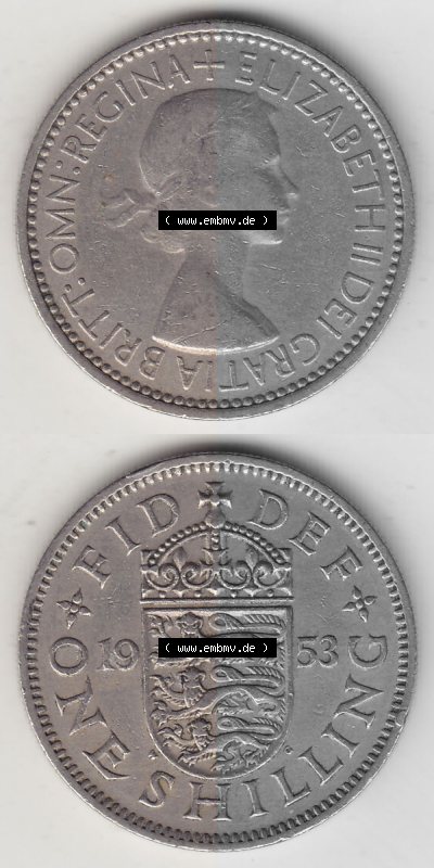 Münze aus Großbritannien Sammlung