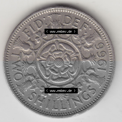 Münze aus Großbritannien Sammlung