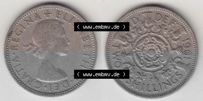 Münze aus Großbritannien Sammlung
