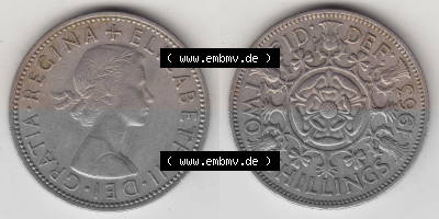 Münze aus Großbritannien Sammlung