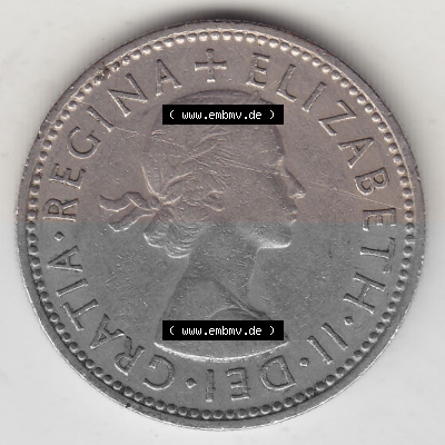 Münze aus Großbritannien Sammlung