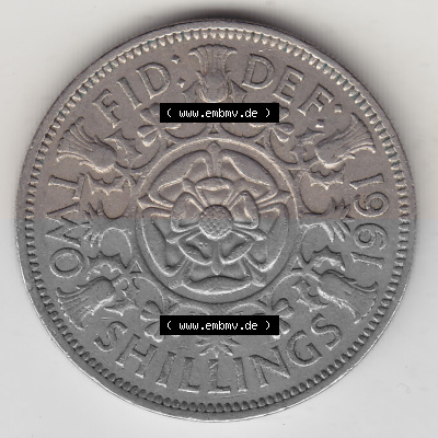 Münze aus Großbritannien Sammlung
