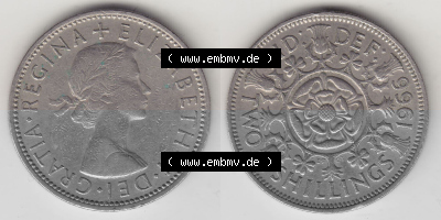 Münze aus Großbritannien Sammlung