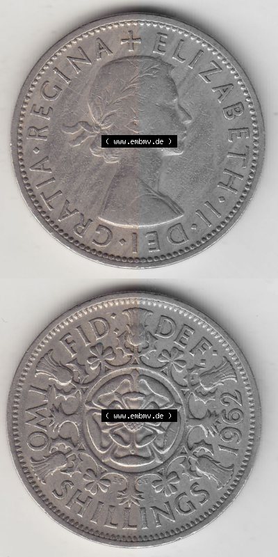 Münze aus Großbritannien Sammlung